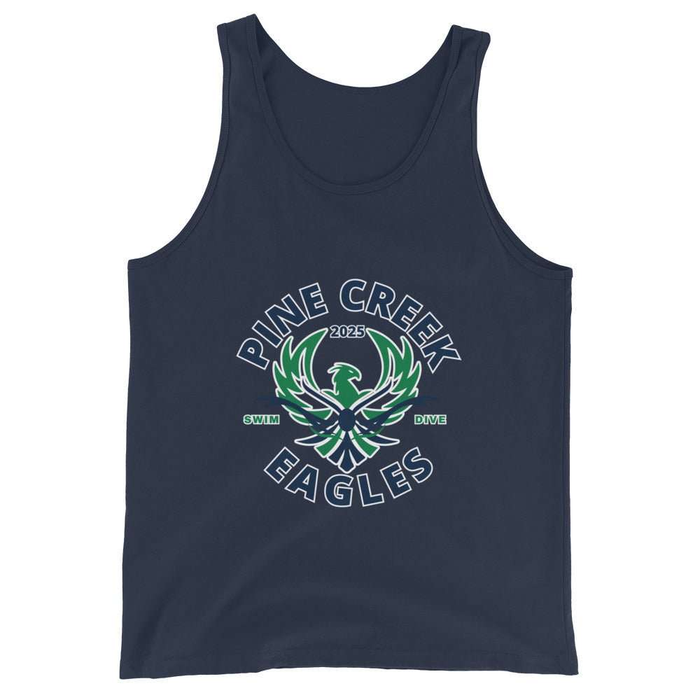 Performance | Tank Top | PINE CREEK SWIM & DIVE | Swim & Dive Logo