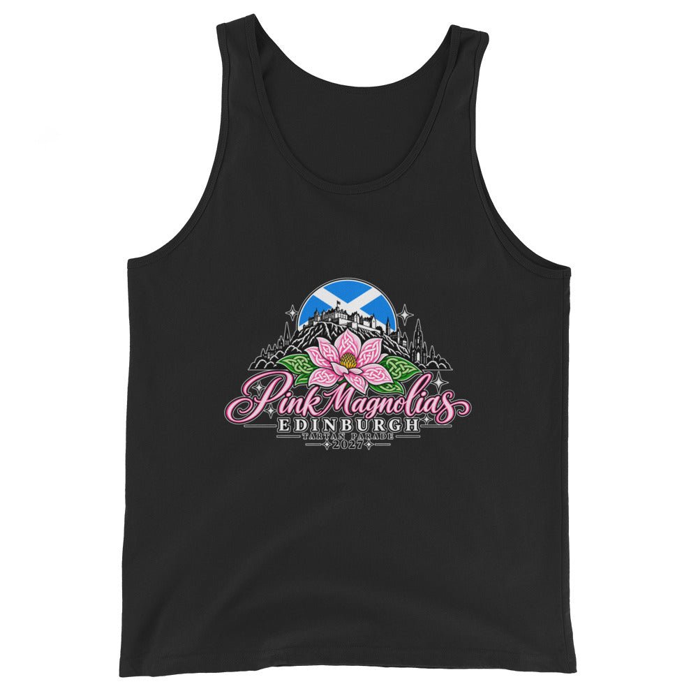 Performance | Tank Top | Pink Magnolias Dance | Vanguard Logo
