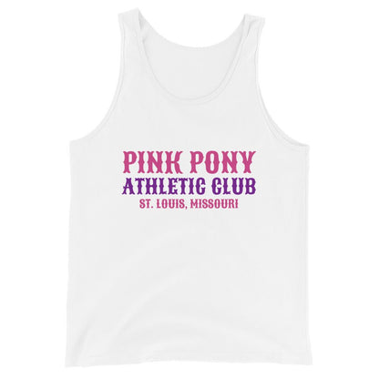 Performance | Tank Top | Pink Pony Athletic Club | Athletic Wordmark Logo