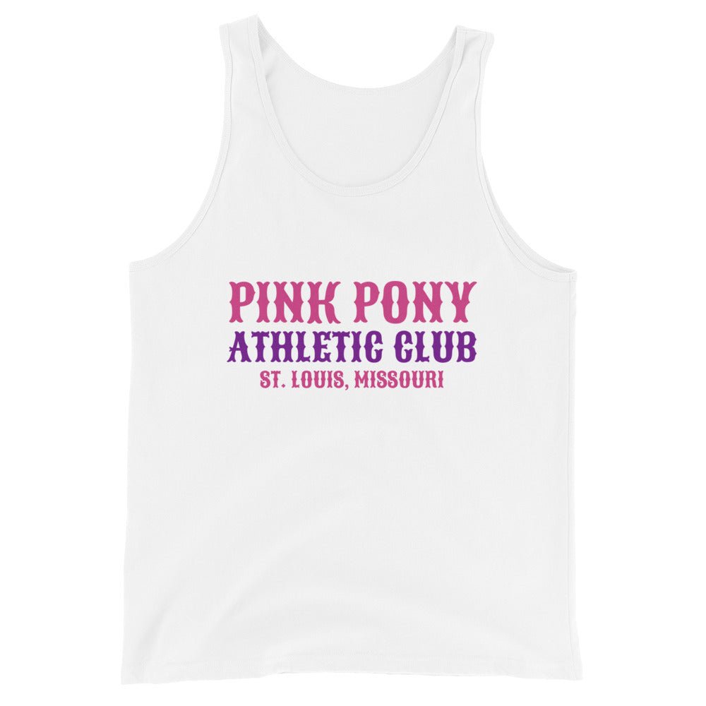 Performance | Tank Top | Pink Pony Athletic Club | Athletic Wordmark Logo