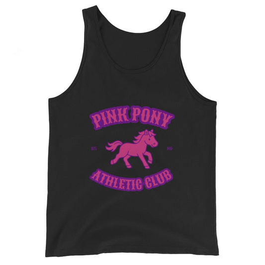 Performance | Tank Top | Pink Pony Athletic Club | Crest Logo