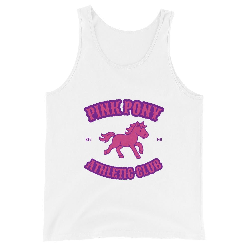 Performance | Tank Top | Pink Pony Athletic Club | Crest Logo
