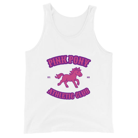 Performance | Tank Top | Pink Pony Athletic Club | Crest Logo