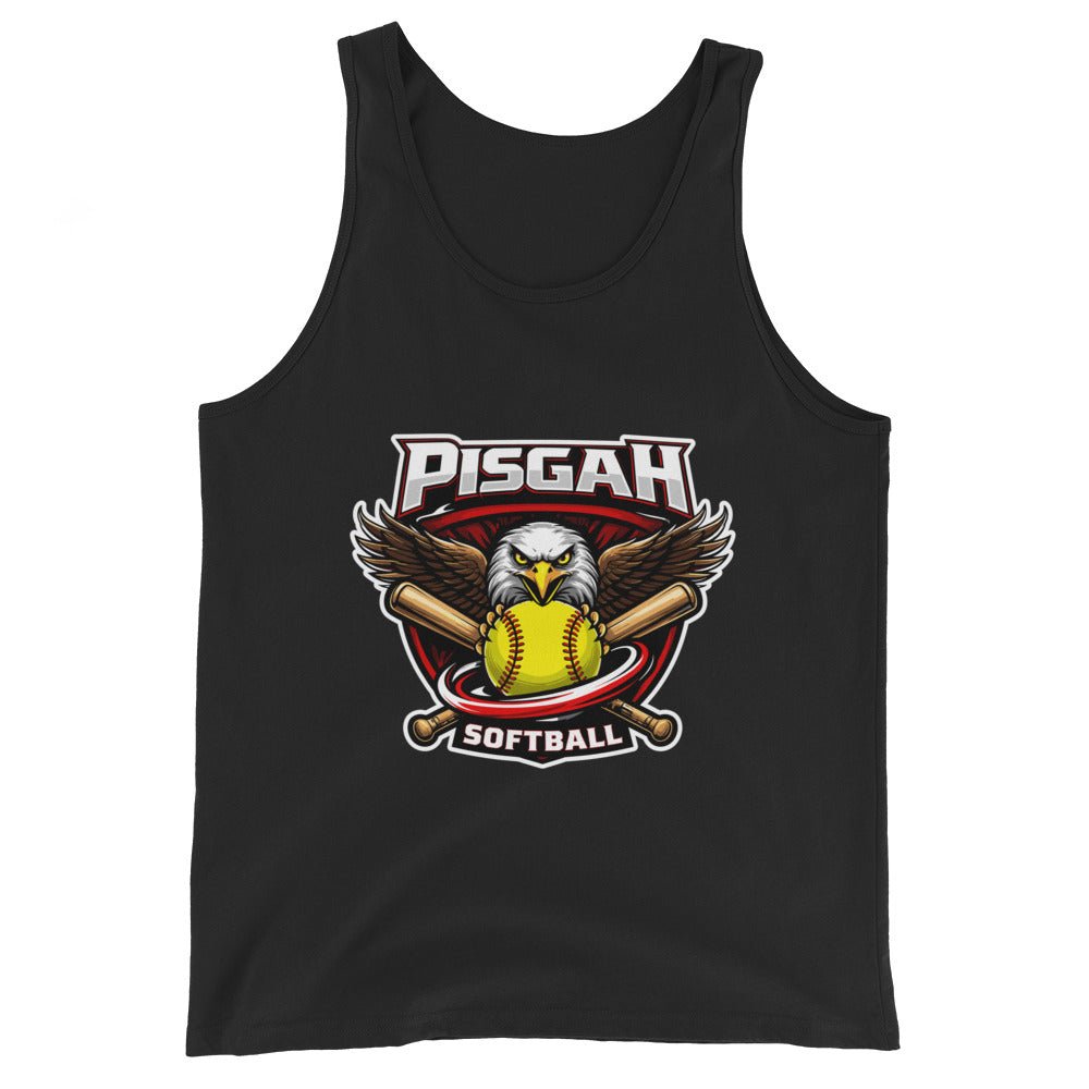 Performance | Tank Top | Pisgah Rec League | Eagle Softball Logo