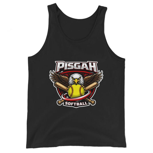 Performance | Tank Top | Pisgah Rec League | Eagle Softball Logo