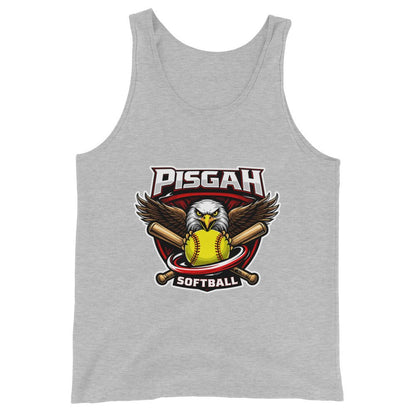 Performance | Tank Top | Pisgah Rec League | Eagle Softball Logo