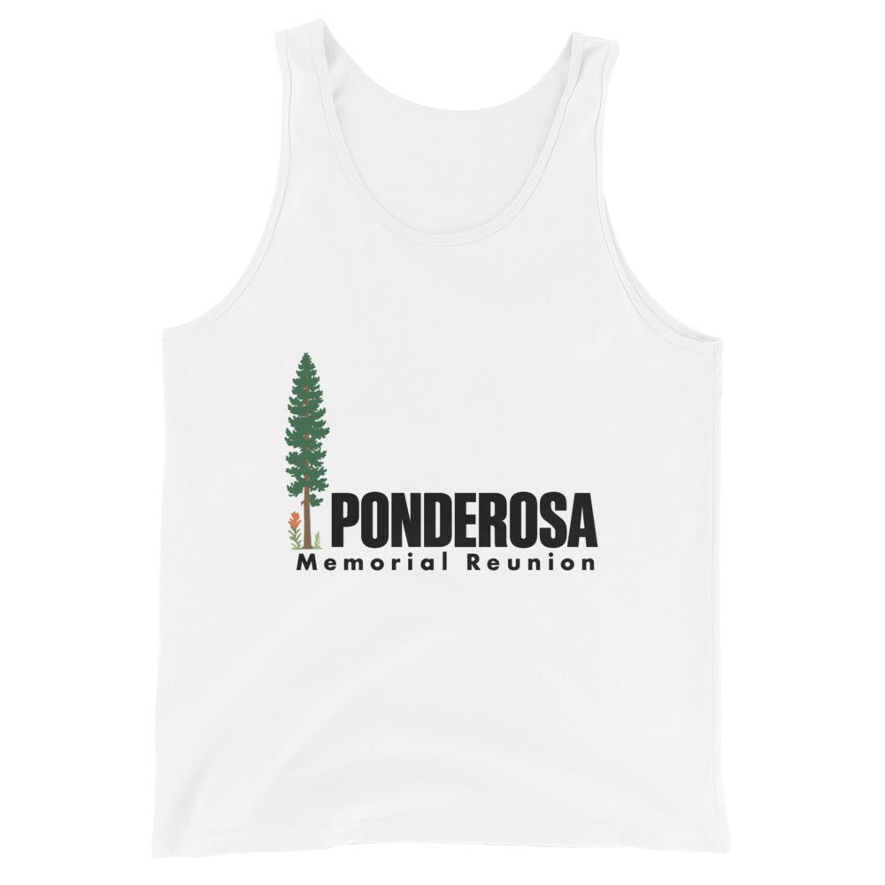 Performance | Tank Top | ponderosa reunion | Memorial Logo