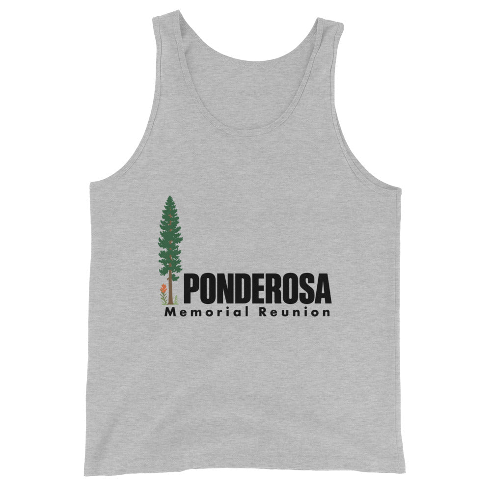 Performance | Tank Top | ponderosa reunion | Memorial Logo