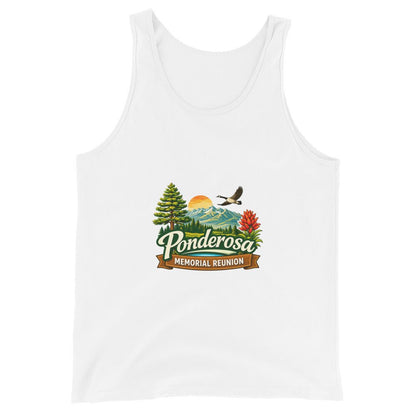 Performance | Tank Top | Ponderosa Reunion | Painted Mountain Crest Logo