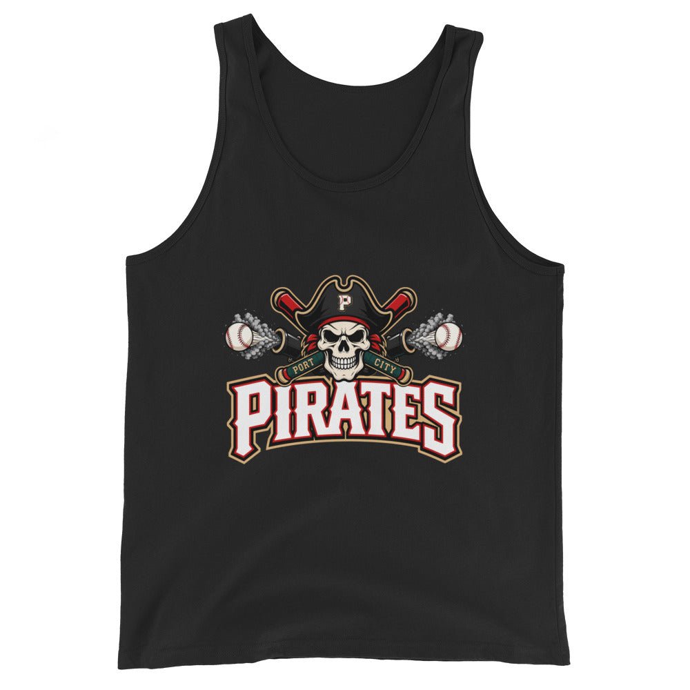 Performance | Tank Top | Port City Pirates | Cannonball Portside Logo