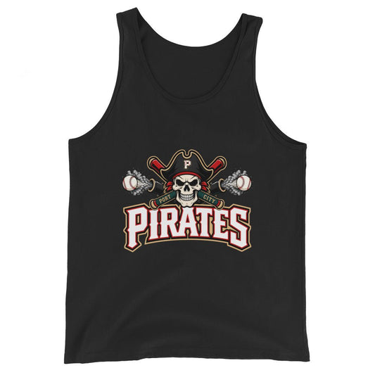 Performance | Tank Top | Port City Pirates | Cannonball Portside Logo