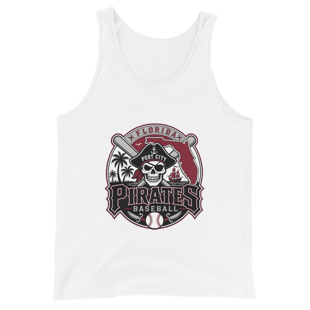 Performance | Tank Top | Port City Pirates | Emblem Logo