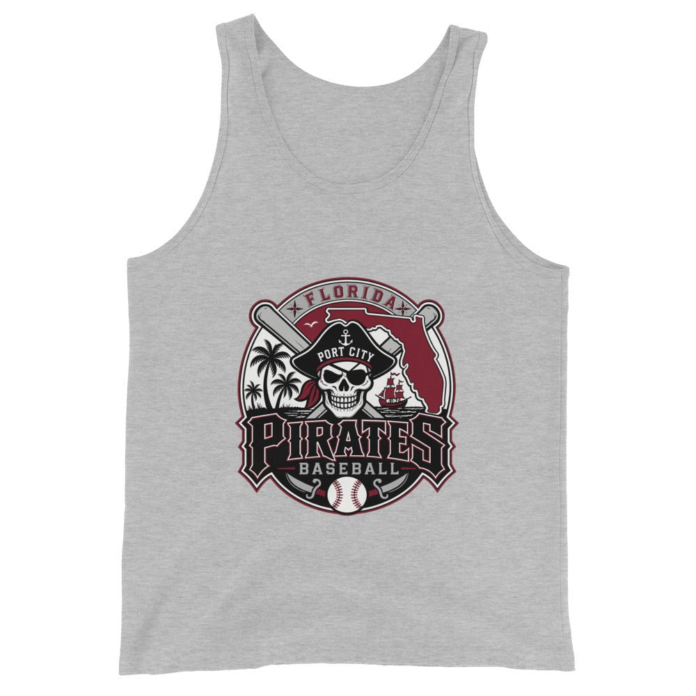 Performance | Tank Top | Port City Pirates | Emblem Logo
