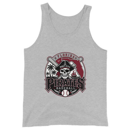 Performance | Tank Top | Port City Pirates | Emblem Logo