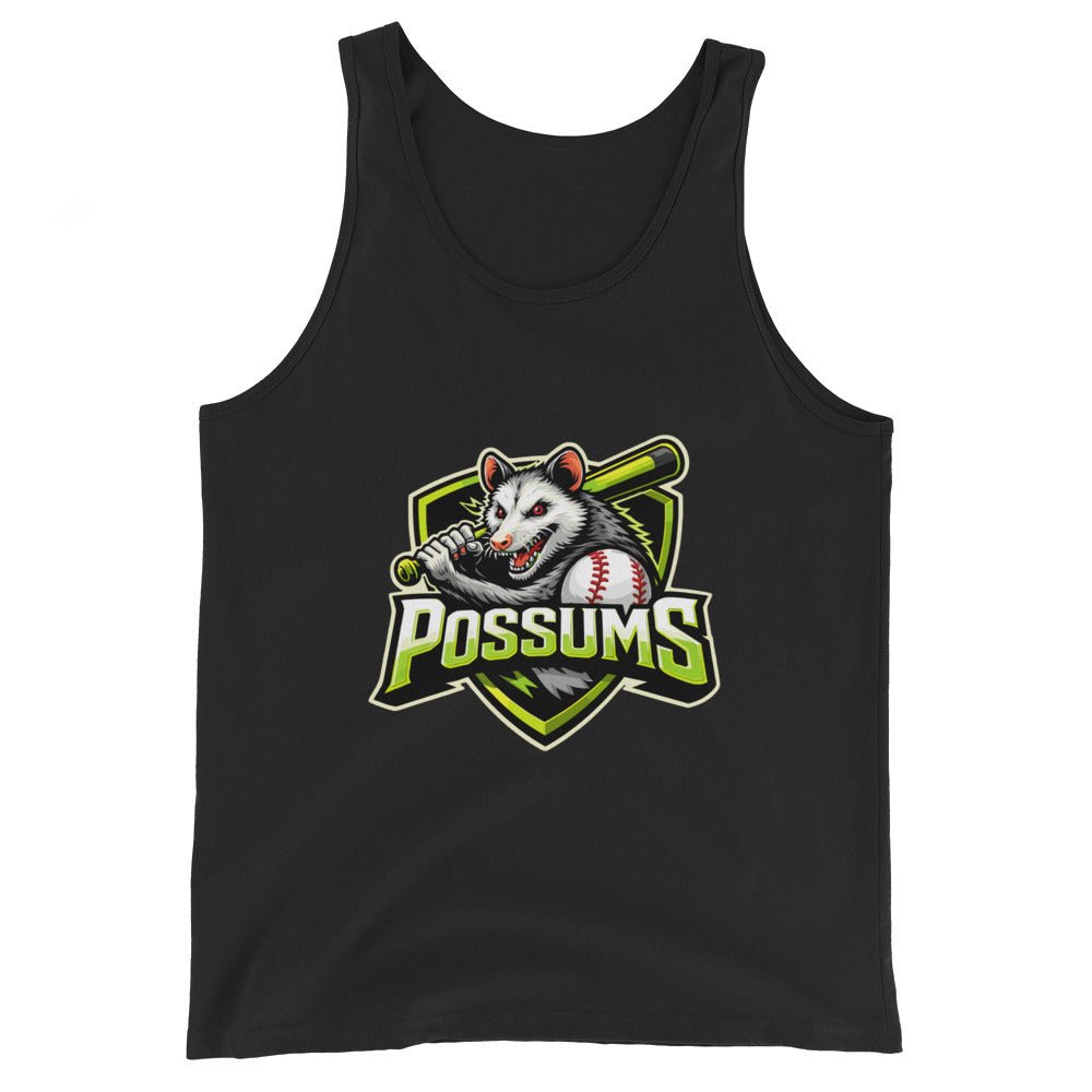Performance | Tank Top | Possums | Mascot Logo