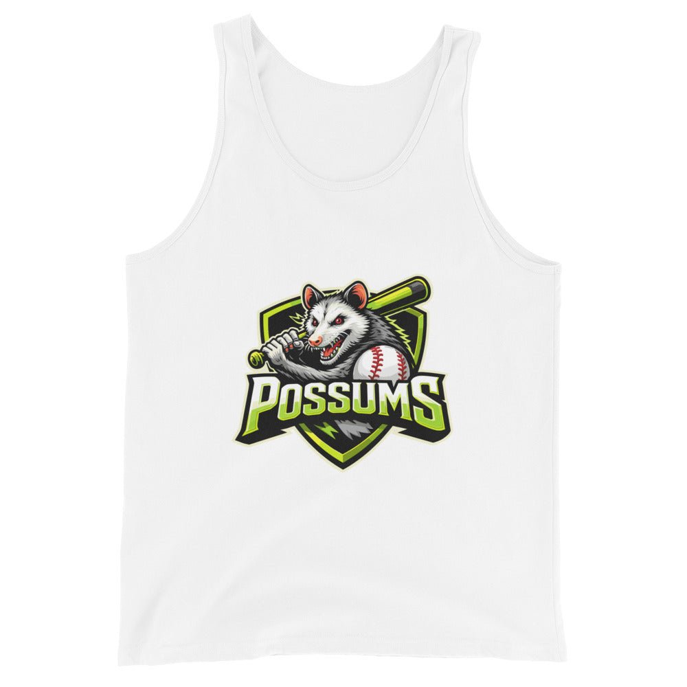 Performance | Tank Top | Possums | Mascot Logo