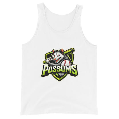 Performance | Tank Top | Possums | Mascot Logo