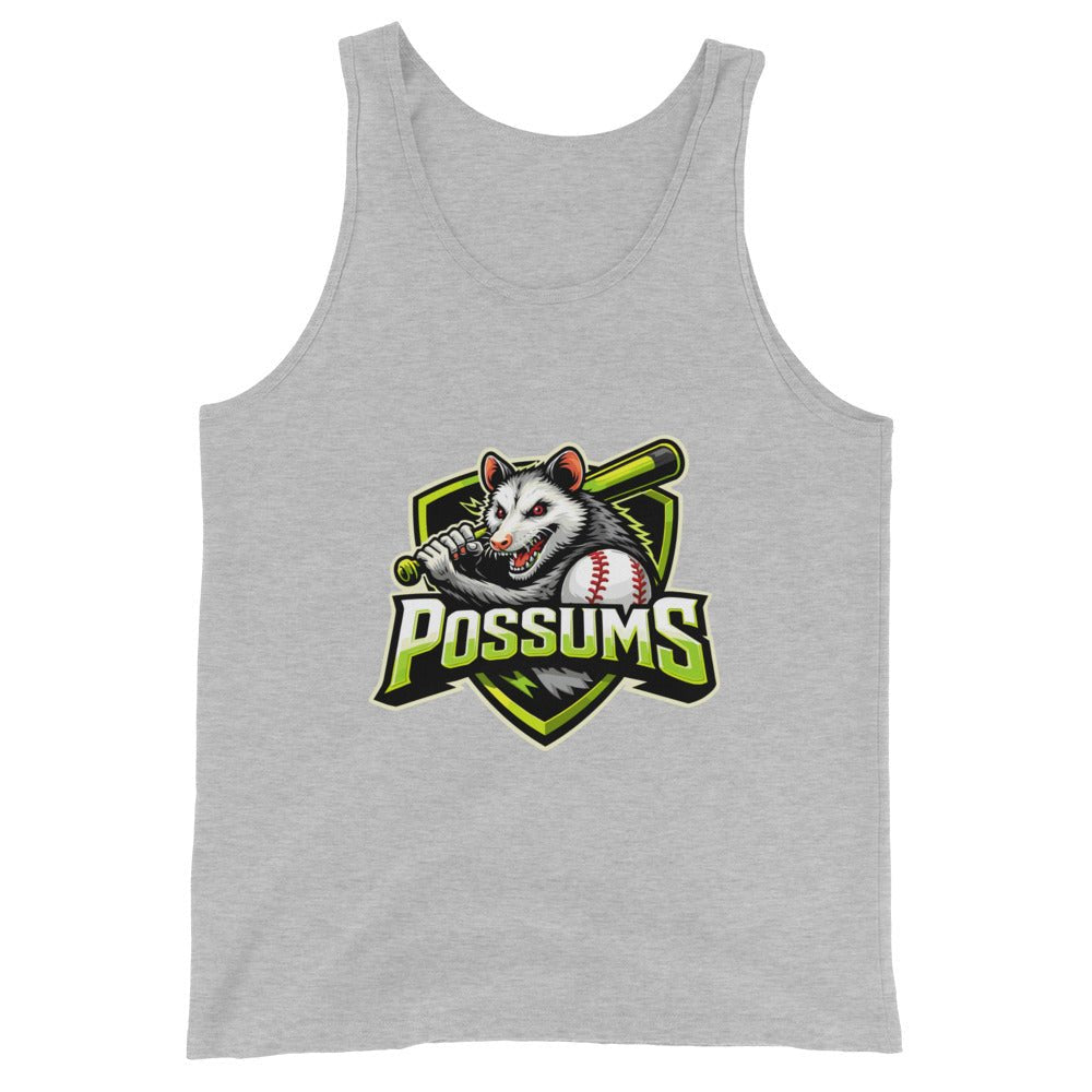 Performance | Tank Top | Possums | Mascot Logo