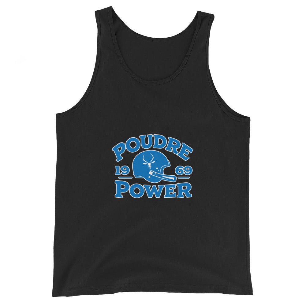 Performance | Tank Top | Poudre Football | Crest Logo