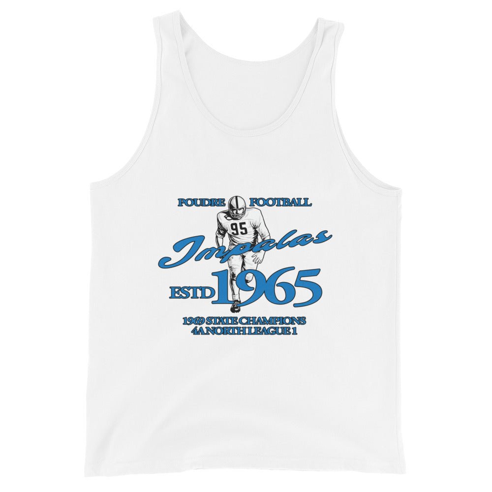 Performance | Tank Top | Poudre Football | Dynasty Athletics Logo