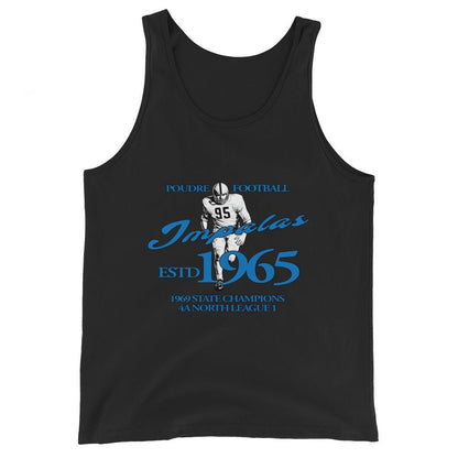 Performance | Tank Top | Poudre Football | Dynasty Athletics Logo
