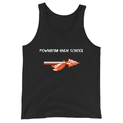 Performance | Tank Top | Powhatan lacrosse | Arrowhead Logo