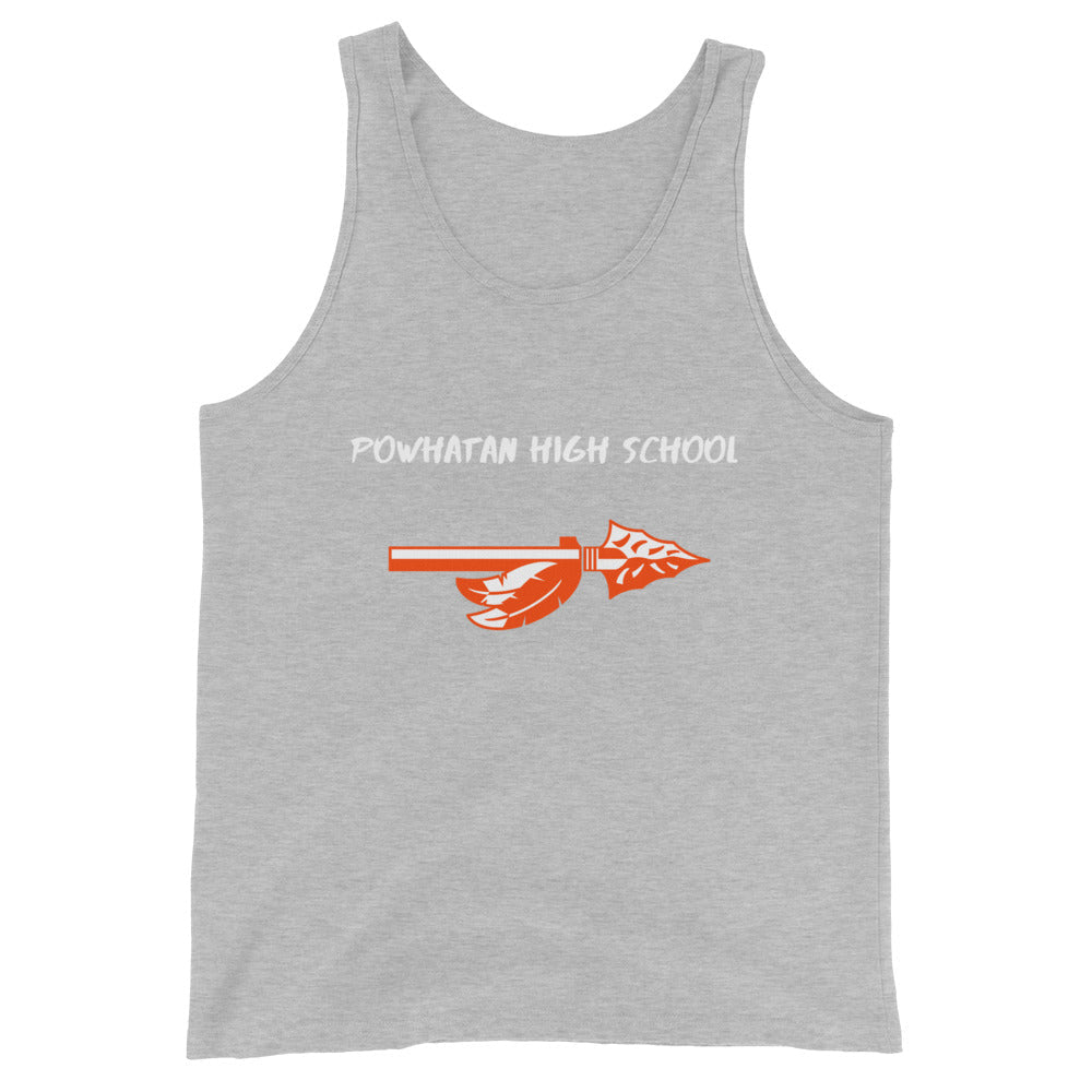 Performance | Tank Top | Powhatan lacrosse | Arrowhead Logo