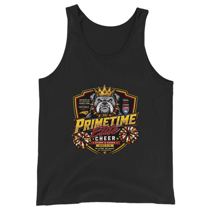 Performance | Tank Top | PTE Bulldog Cheer | Shield Logo