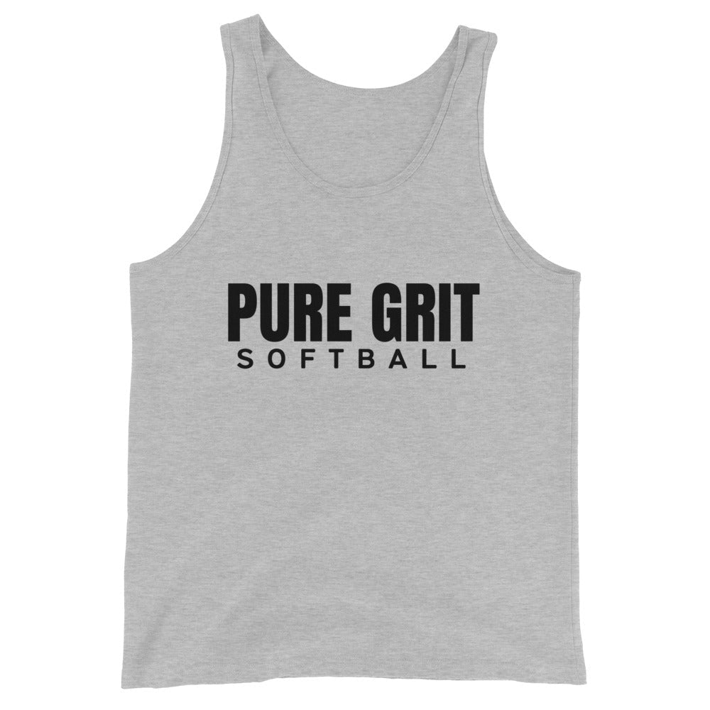 Performance | Tank Top | Pure Grit Softball | Main Logo