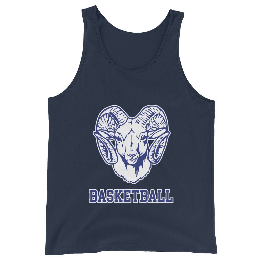 Performance | Tank Top | Rensselaer Rams | Basketball Logo