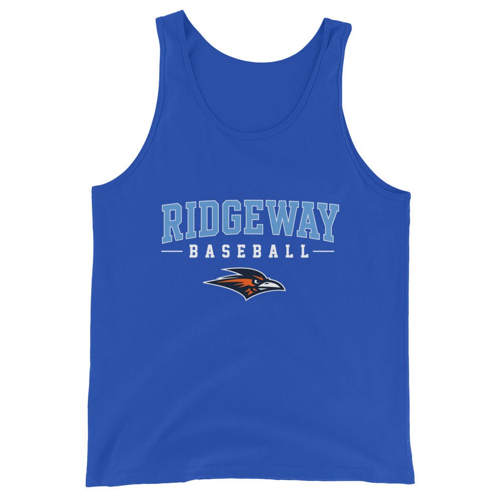 Performance | Tank Top | Ridgeway High School Baseball | Athletics Logo