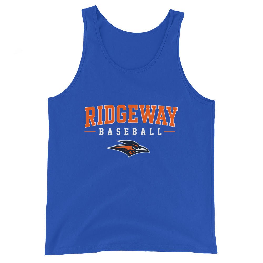 Performance | Tank Top | Ridgeway High School Baseball | Emblem Logo