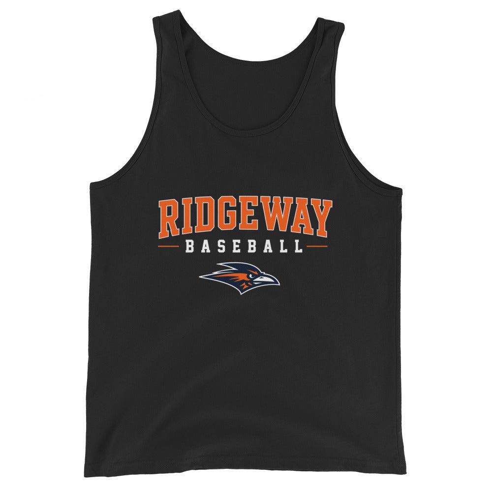 Performance | Tank Top | Ridgeway High School Baseball | Emblem Logo