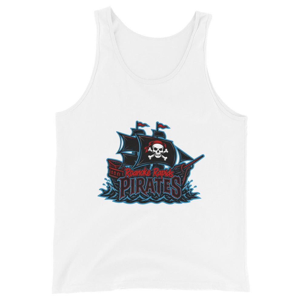 Performance | Tank Top | Roanoke Rapids Pirates | Black Sail Battlers Logo
