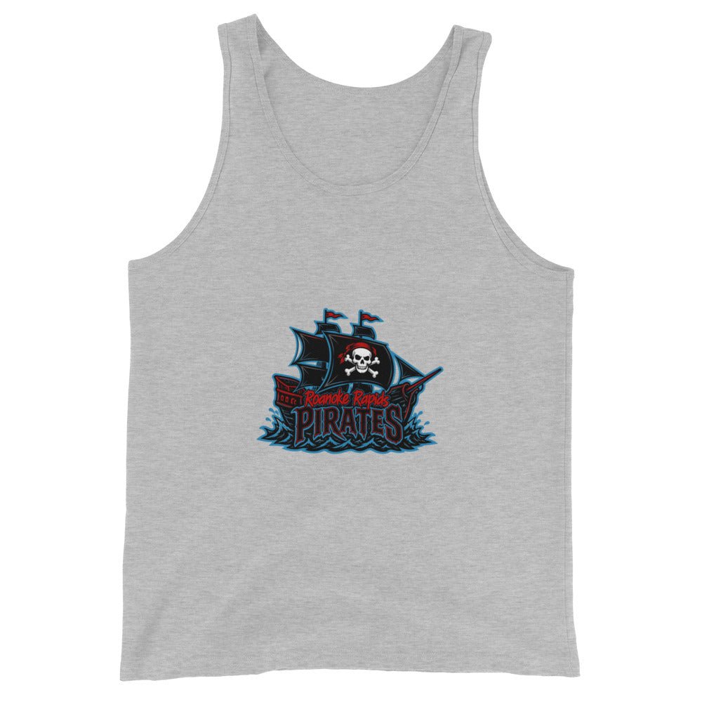 Performance | Tank Top | Roanoke Rapids Pirates | Black Sail Battlers Logo