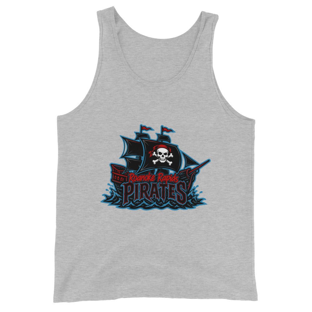 Performance | Tank Top | Roanoke Rapids Pirates | Black Sail Battlers Logo