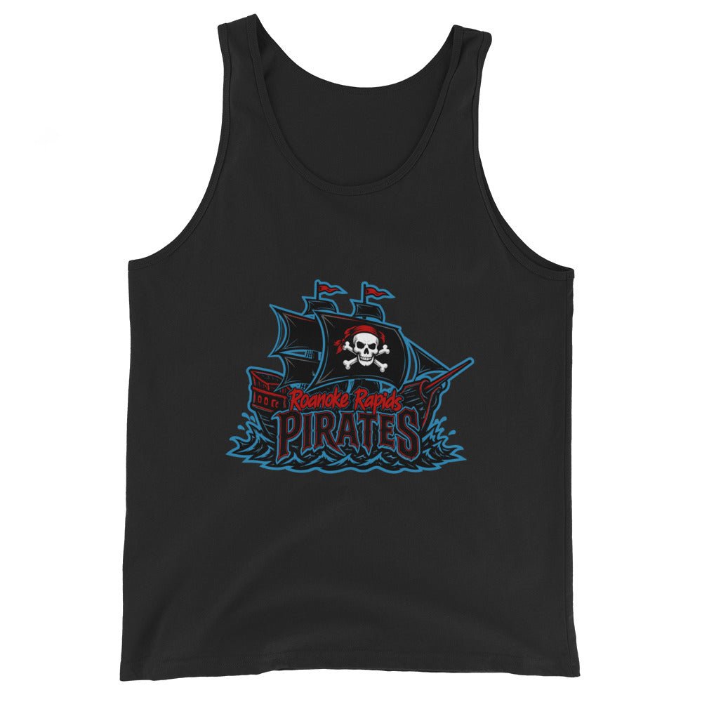 Performance | Tank Top | Roanoke Rapids Pirates | Black Sail Battlers Logo