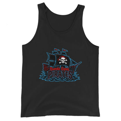 Performance | Tank Top | Roanoke Rapids Pirates | Black Sail Battlers Logo