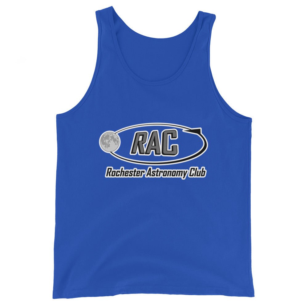 Performance | Tank Top | Rochester Astronomy Club | Orbit Logo