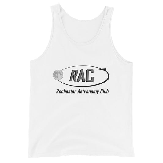 Performance | Tank Top | Rochester Astronomy Club | Orbit Logo