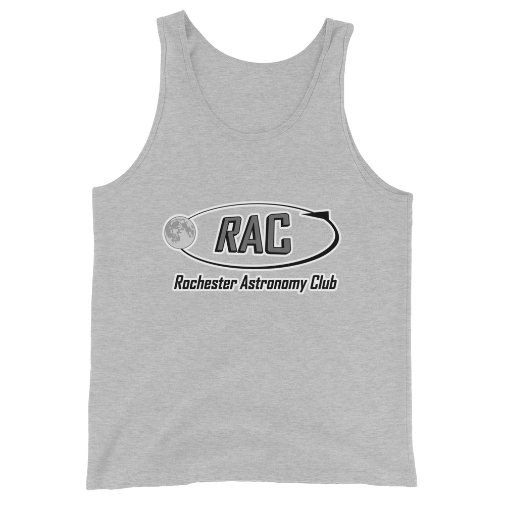Performance | Tank Top | Rochester Astronomy Club | Orbit Logo