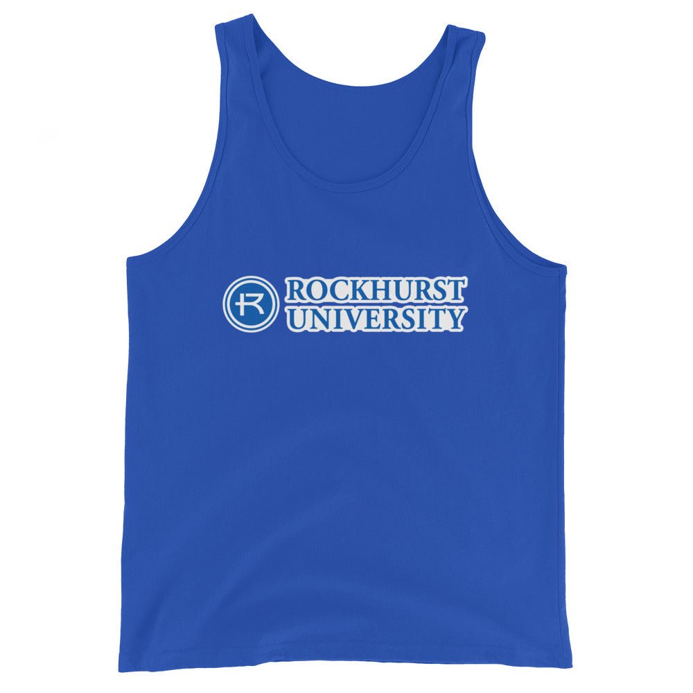Performance | Tank Top | Rockhurst University - Doctor of Physical Therapy School | Vanguard Institute Logo