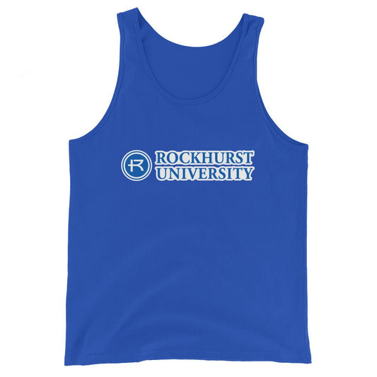 Performance | Tank Top | Rockhurst University - Doctor of Physical Therapy School | Vanguard Institute Logo