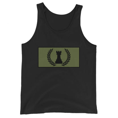 Performance | Tank Top | Rook Defense Solutions | Apex Castle Logo