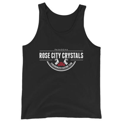 Performance | Tank Top | Rose City Crystals | Script Logo