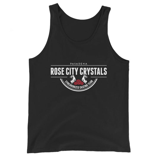 Performance | Tank Top | Rose City Crystals | Script Logo