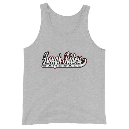 Performance | Tank Top | Rough Riders | Baseball Script Logo
