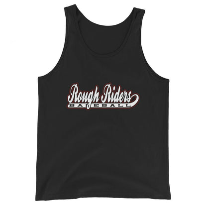 Performance | Tank Top | Rough Riders | Baseball Script Logo