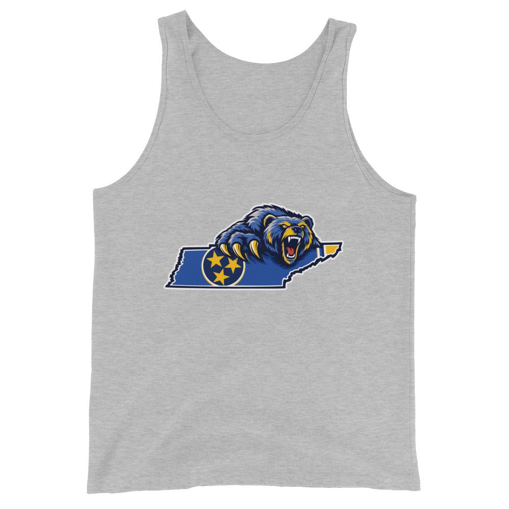 Performance | Tank Top | Rutherford County Grizzlies Football | Tennessee Logo