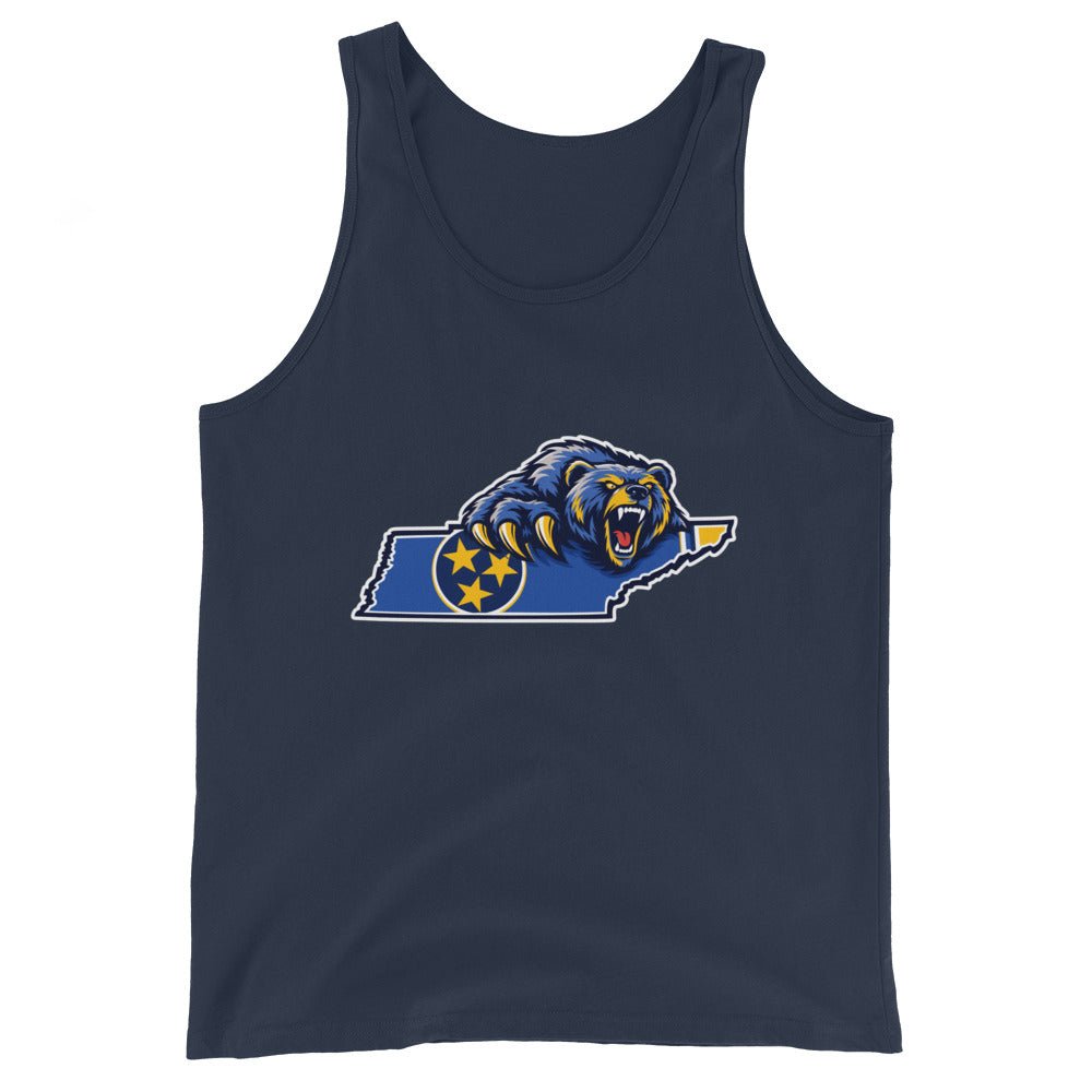 Performance | Tank Top | Rutherford County Grizzlies Football | Tennessee Logo